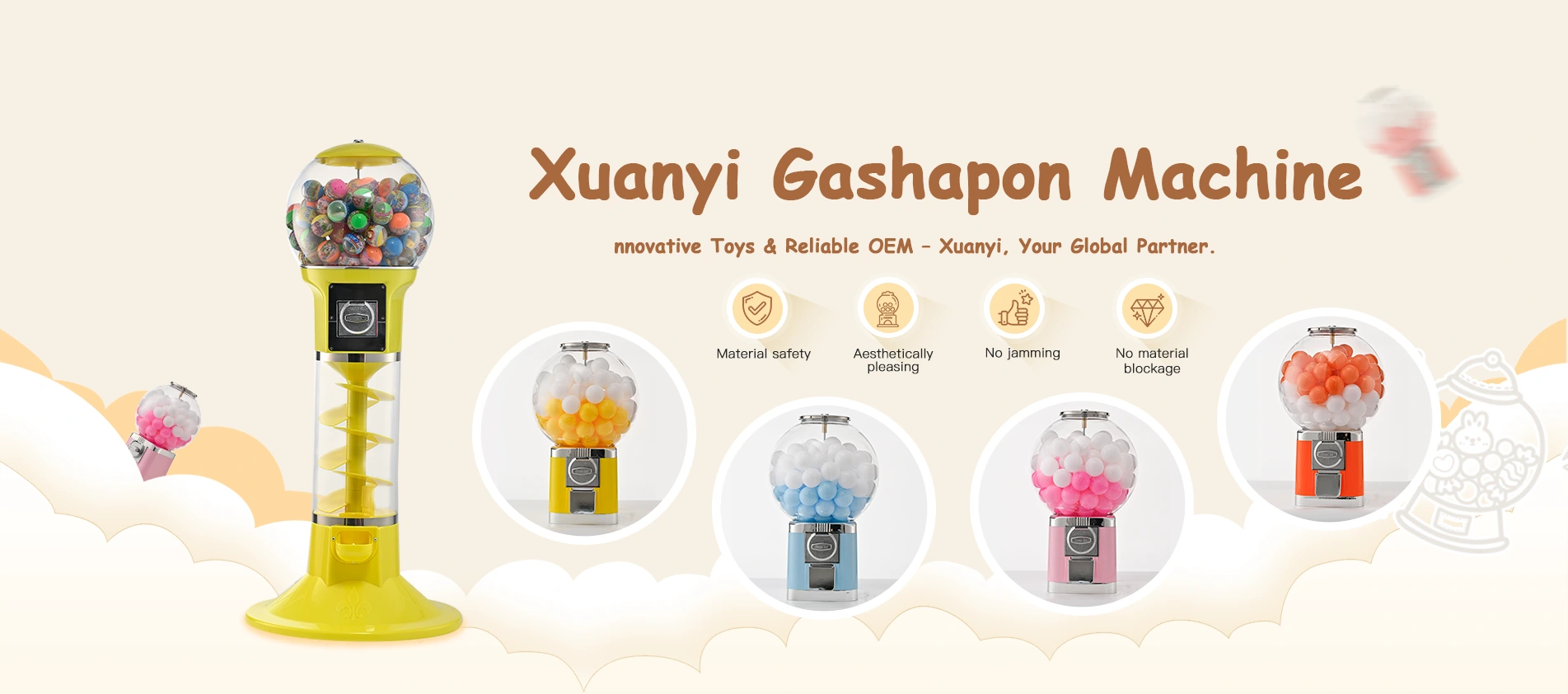 Dostawca pionowych maszyn Gashapon